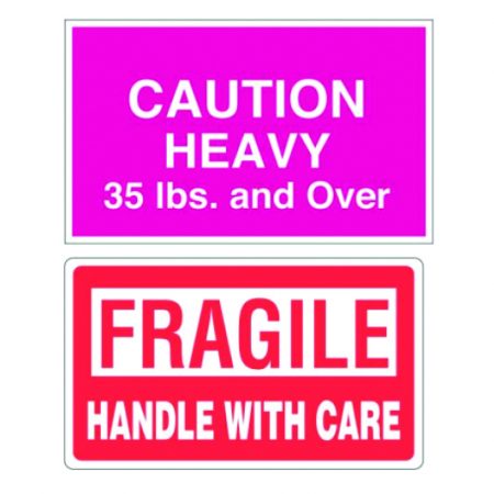 Fragile Warehouse Labels